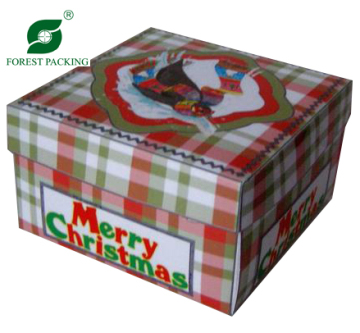 TARTON CHRISTMAS GIFT BOX PAPER BOXES