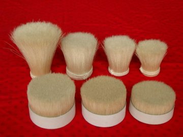 China wholesale market bleached white bristles