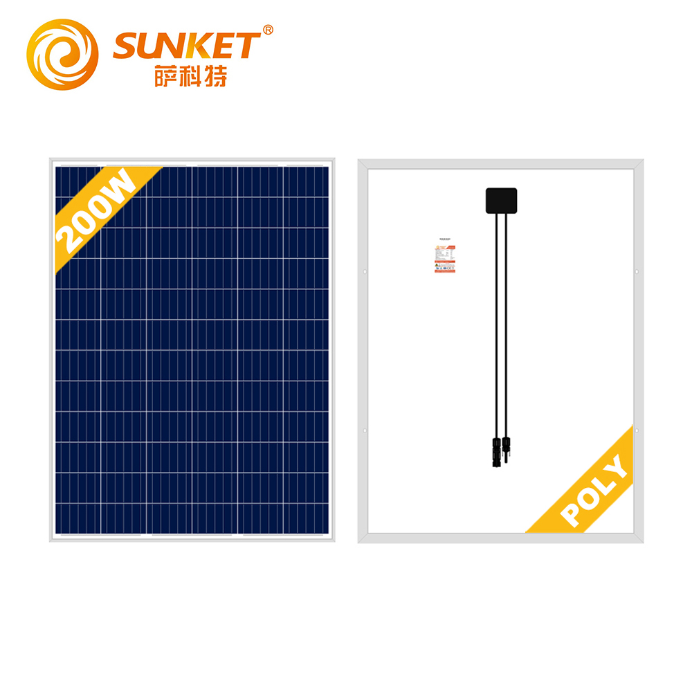 200W 18V Small Ploy Solarpanel