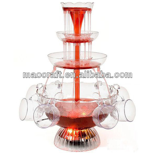 plastic punch bowl fountain