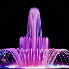 Small outdoor courtyard fountain