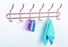 Golden over door hook rack