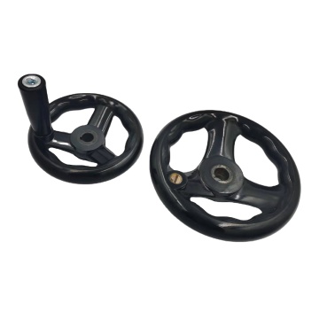 Machine parts bakelite three spoke lathe handwheel