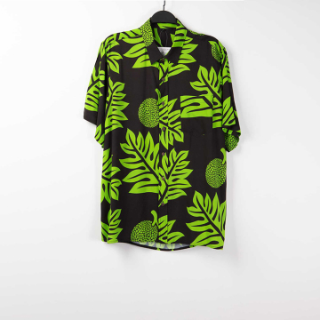 Factory Direct Short Sleeve Print Aloha Hawaiian Casual Shirt for Men
