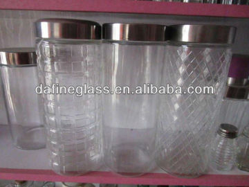 food storage glass bottle