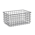 metal household wire storage basket for shop display