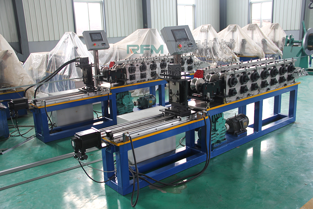 L shape angle steel roll forming machine for building material