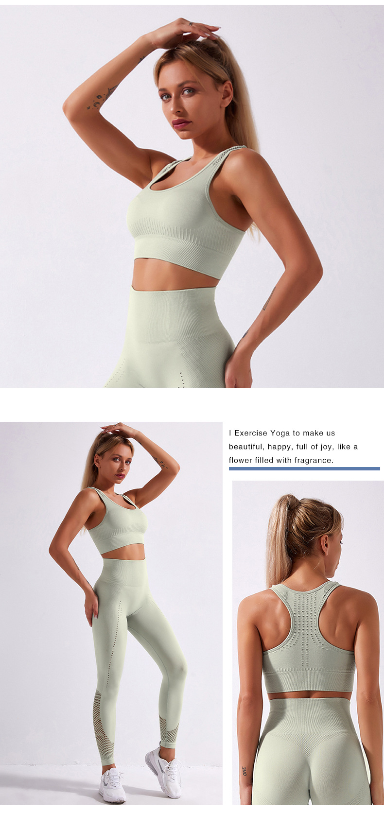 Gym wear yoga set  (1)
