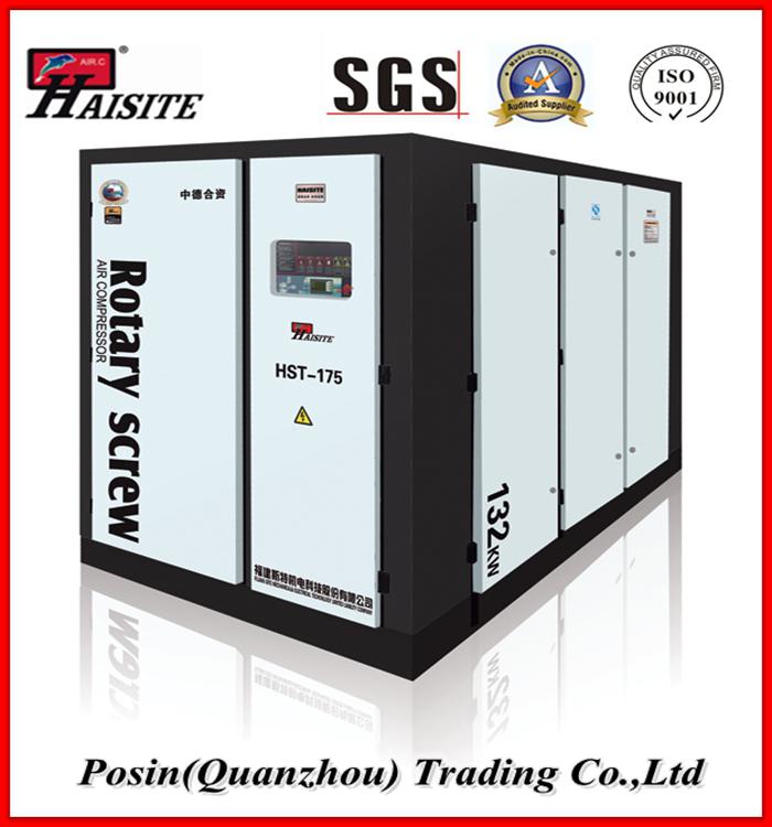 AC Power Stationary High Pressure Oil Less Screw Air Compressor