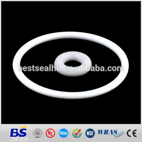 clear silicone rubber o ring