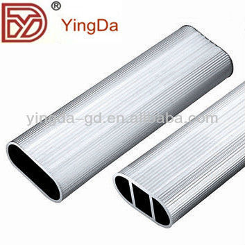 hige quality aluminum wardrobe tube/wardrobe hanging rail