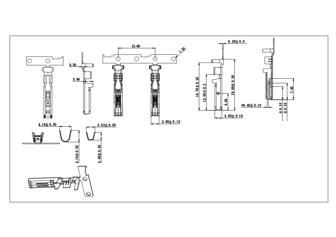 AT5081 5.08mm dynamic crimp terminal