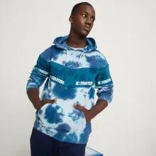 Mens Tie Dye Kangaroo Pocket Pullover Hoodies