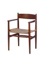 vintage houten CH37 armleuning stoelen replica