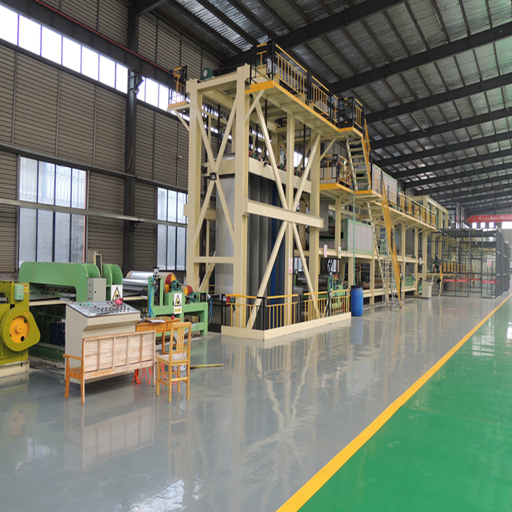 plate coating production line