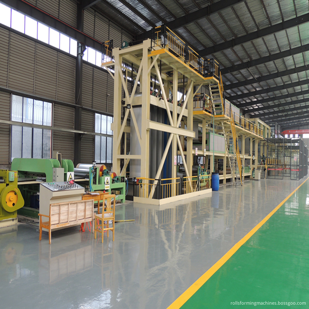 plate coating production line