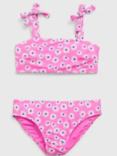 Girl's fashion print swimwear bikini