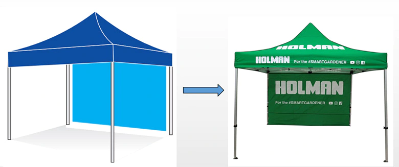 Custom Printed Display Tent High Quality Custom Logo Tent Custom Tent Printed