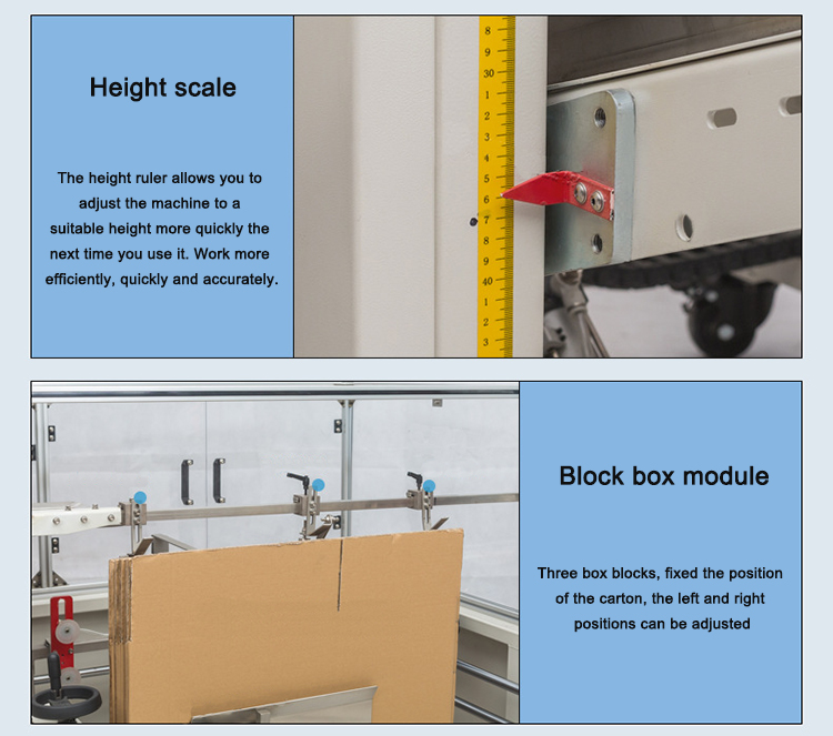 empaquetadora de cajas Máquina automática de apertura de cajas/máquina formadora de cajas