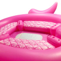 Custom Flamingo Pool Float Uppblåsbara vattenpoolleksaker