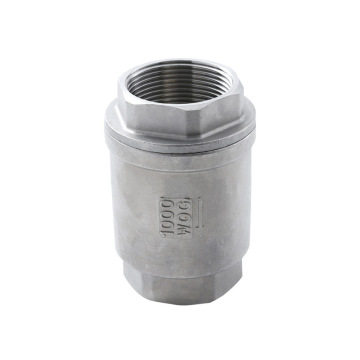Manual Female Spring Loaded Check Valve | Stainless Steel Vertical Check Valve