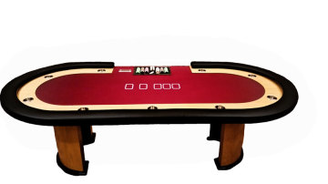 Texas Holdem Poker Table with Dealer Position for 9 player