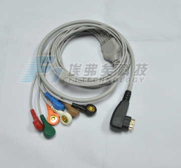 DMS Holter EKG Cable 7leadwires