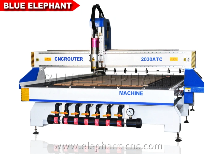 Blue Elephant CNC Router for Acrylic Plastic, CNC Router Machine 2030