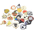 Alloy Halloween Enamel Charm For Necklace Earring Bracelet Jewelry Making DIY Handmade Craft