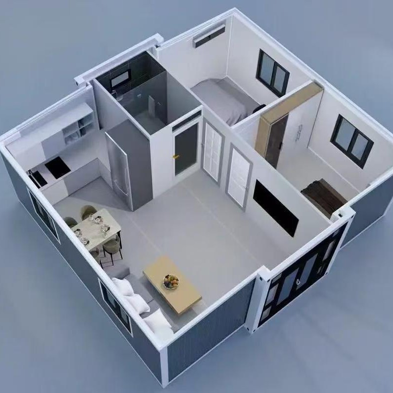 20ft Dual-Wing Expandable Folding House Container Living Unit
