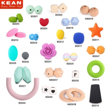Wholesale Silicone Beads For Teething, Food Grade Silicone Teething Beads Bulk
