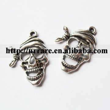 Skull or Pirate Shape Alloy Charm