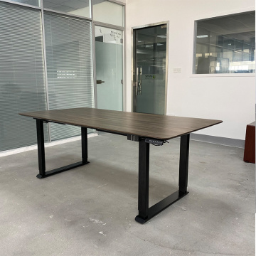 Mesa de Trabalho Elétrica de Altura Ajustável em Branco