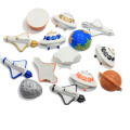 Kawaii varios aviones nave Saturno Venus planeta tierra resina cabujón trasero plano Scrapbooking Scrapbook artesanía DIY adornos