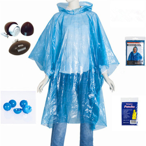 waterdichte regenponcho voor onderweg