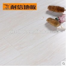 Embossed wax sealed surface laminate wood flooring