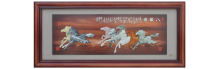 Decorative Chinese elements wall frame wooden picture
