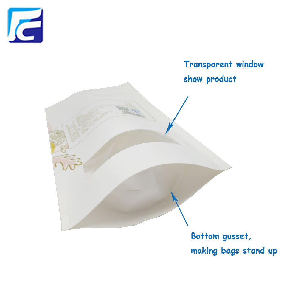 Bolsa de papel Kraft personalizada Custom Kraft Paper Bag