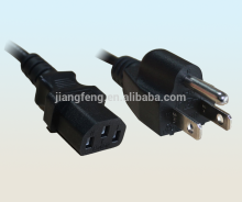 UL approve 3pin Nema 5-15P Standard power cord