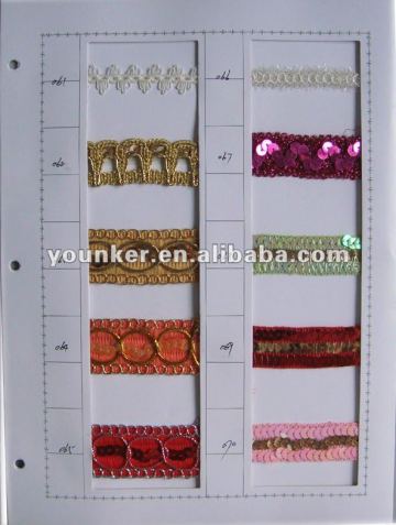 Polyester Sequin Trim