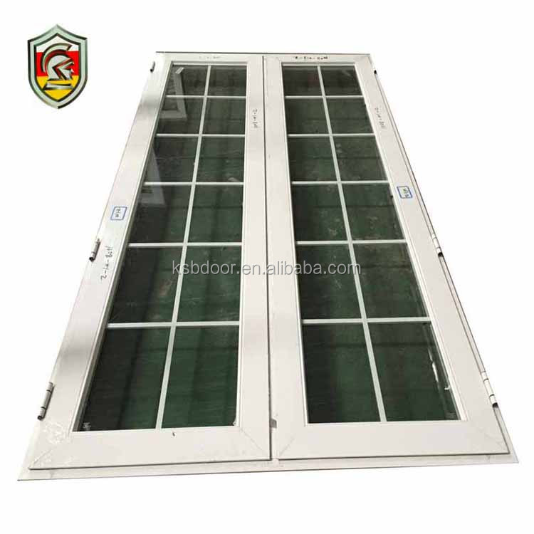 High quality residential aluminium profile hurricane impact double tempered glazed aluminium corner window