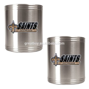 hot sale thick foam stainless steel can insulator beer cooler