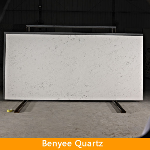 Artificial stone slab quartz stone slab Lyla white quartz surface slab