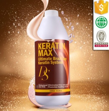 Wholesale hair salon product brazilian keratin hair straightening treatment