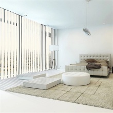Motorized Vertical Sheer Fabric Blinds
