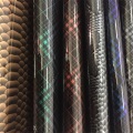 Shiny Snake Mirror Surface Leather for Making Bags