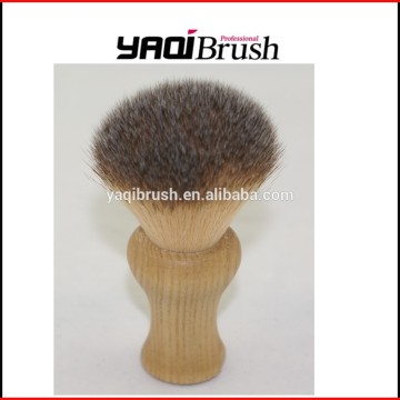 synthetic feathers wood shaving brush handles