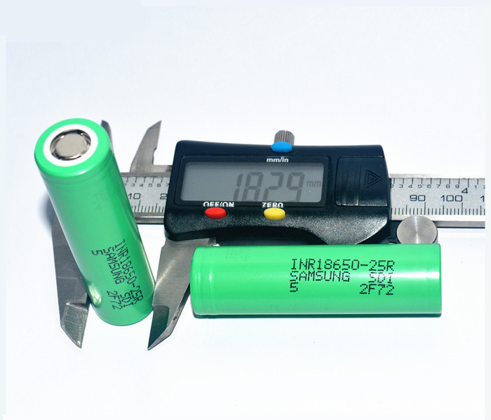 Samsung 25R 18650 Lithium/ion Battery Cell