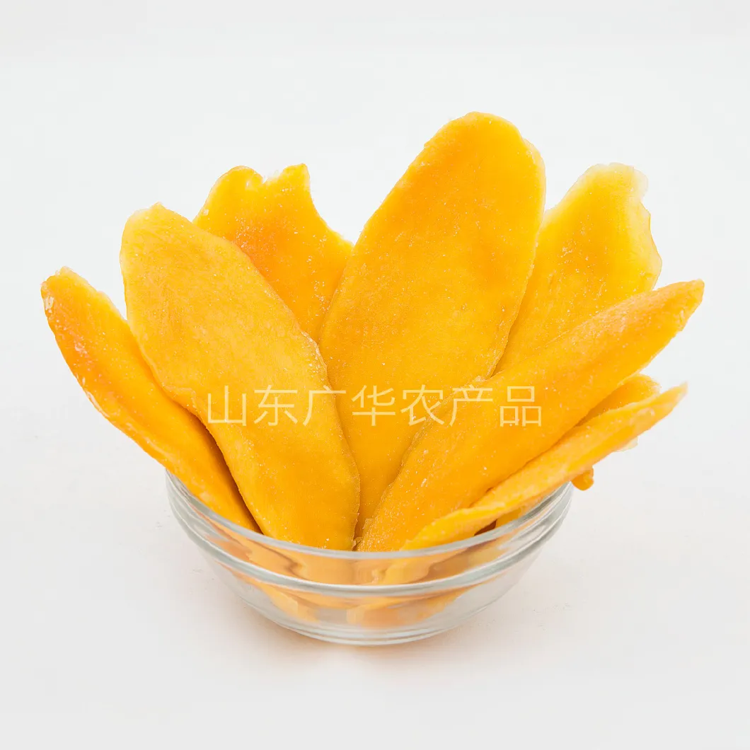 Factory Price Preserved Mango Slices Yellow Dried Mango