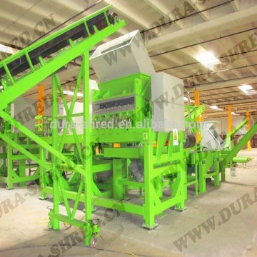 China Recycling tire machine/rubber crushers production line Supplier factory price